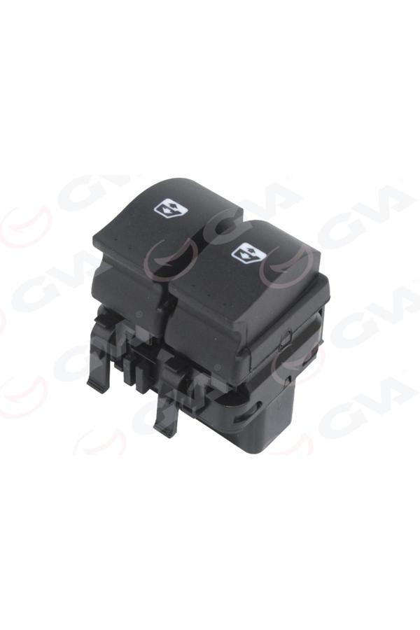 Gva Cam Açma Anahtarı Çiftli Ön Sol Renault Kangoo Iıı 10 Fişli - Image 1