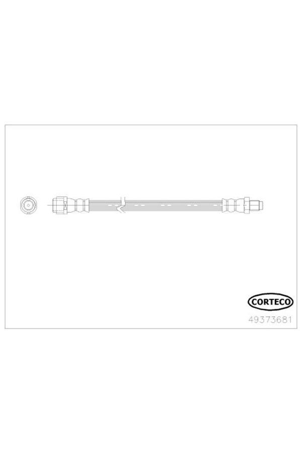 Corteco Fren Hortumu On Mercedes W212 S212 X218 C218 Uyumlu - Image 1