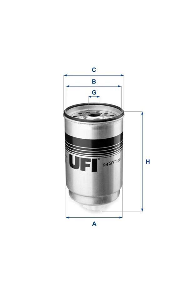 Ufi Yakıt Filtresi Dizel Transit 2.4-2.5 D-Tduyumlu - Image 1