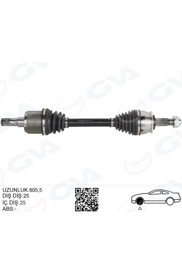 Gva Komple Aks Sol Opel Mokka 12 1.4 Net 1.6 Cdtı Dtn-Dtu-Dth Chevrolet Trax 1.4-1.6 12 Manuel Vites 25 - Image 1