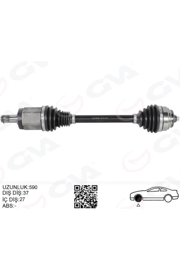Gva Komple Aks Ön Sol Bmw X3 F25 X4 F26 590Mm - Image 1
