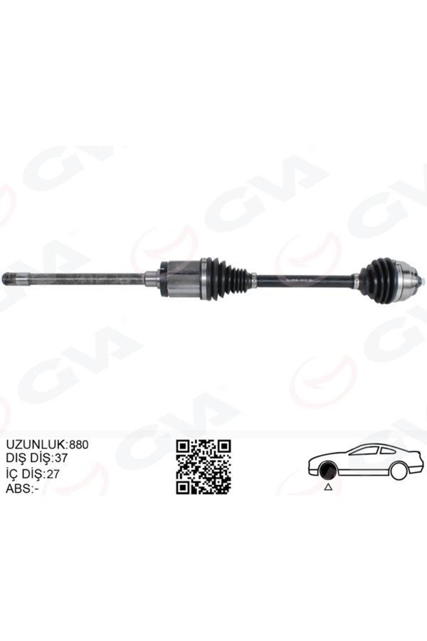 Gva Komple Aks Ön Sağ Bmw X3 F25 X4 F26 880Mm - Image 1