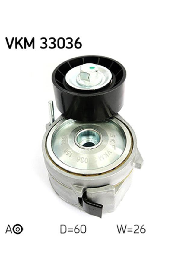 Skf Alternatör Gergi Rulmanı Kütüklü P206 06> Partner-Berlıngo 08> C4 04> Xsara 05> 1.6 16V Tu - Image 1