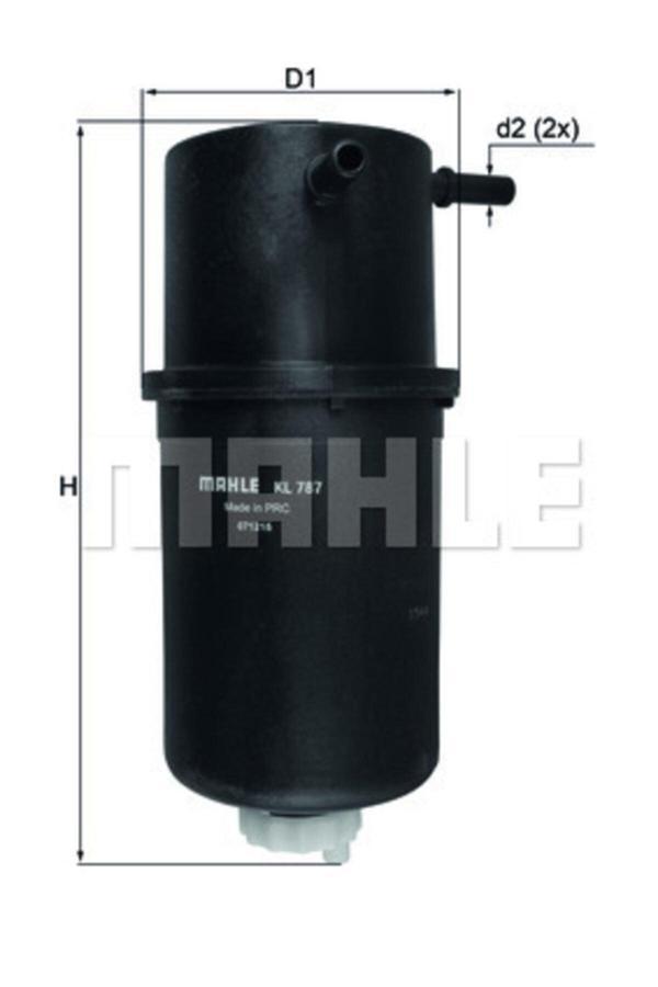 Mahle Yakıt Filtresi Vw Amarok 2.0 Tdi 10 Uyumlu - Image 1