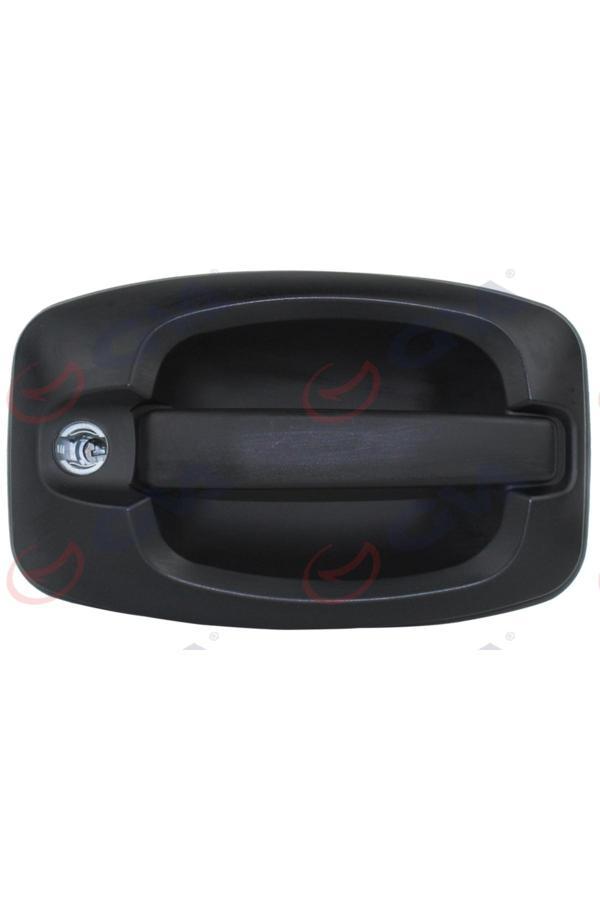 Gva Dış Kapı Kolu Arka Kapı Anahtar Delikli Siyah Desenli Boxer-Jumper-Ducato 07- - Image 1