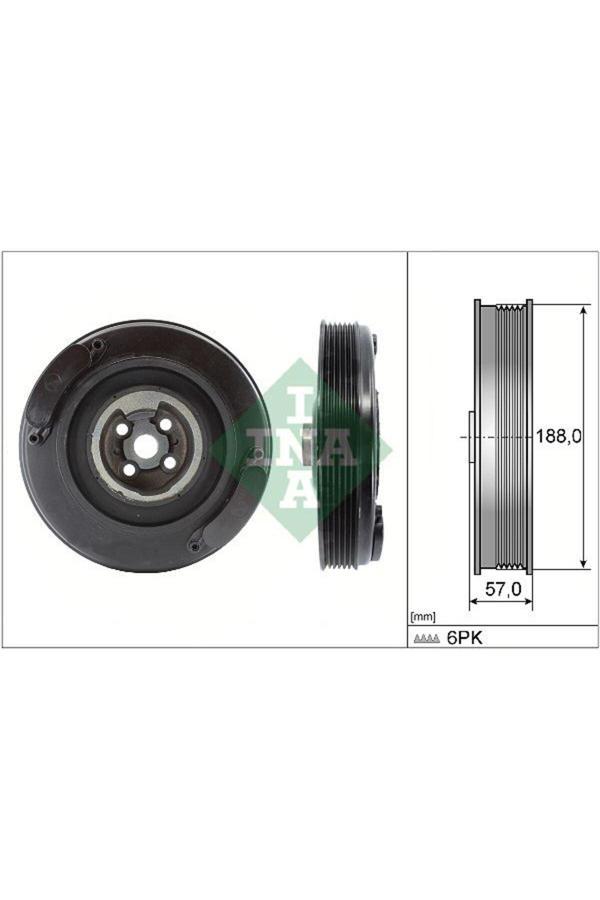 İna Krank Kasnağı Transporter T4-Volt Lt35 2.4D-2.5 Tdı-Crafter 2.5 Tdı Anj-Apa-Aat-Aab-Agx - Image 1
