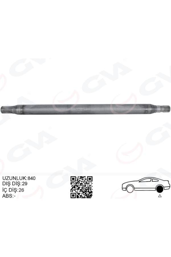 Gva Aks Mılı Arka Sol Ince Kısa 840Mm Mercedes Sprınter B906 . Vw Crafter 30-35-50 Z:26-29 - Image 1