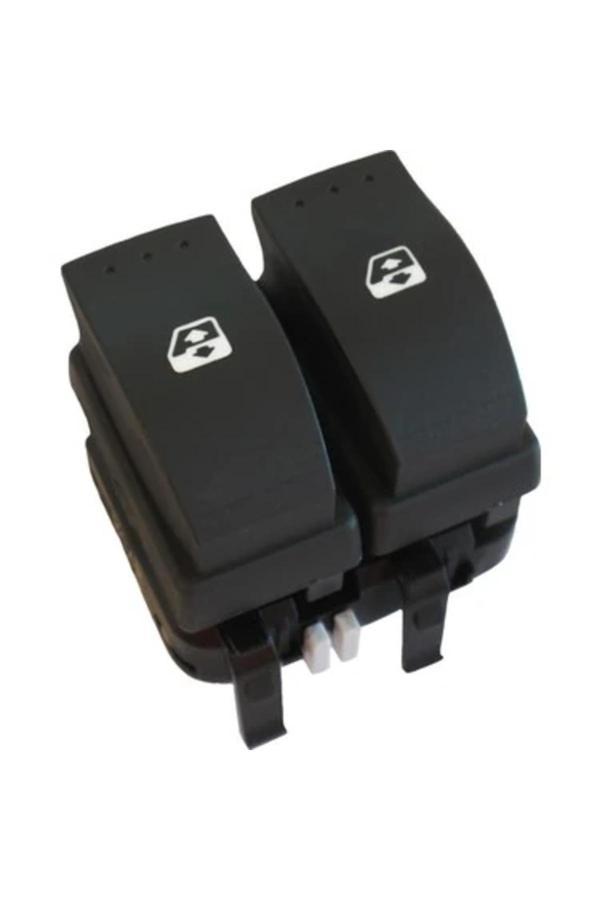 Autodak Cam Düğmesi Ön Sol Megane 2 Cam Anahtarı Dynamıc Çiftli 8200315042 8200315042 - Image 1