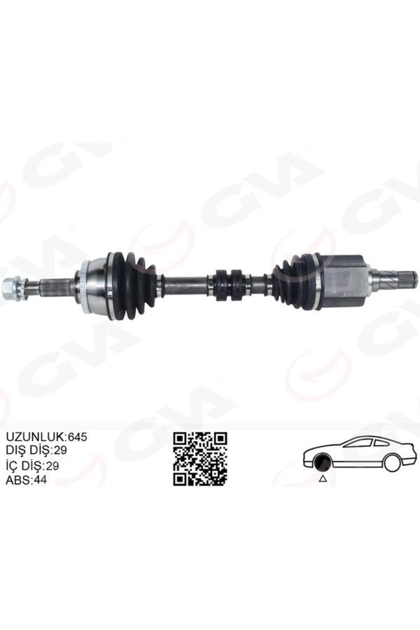 Gva Komple Aks Sol Nıssan X-Traıl 2.0L Qr20 T30 01-06 / 2.5L Qr25De T30 01-06 Otomatik Vites 391018H315 - Image 1