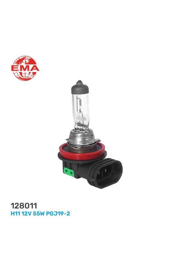 Ema Halogen Ampul H11 12V 55W Pgj19-2 - Image 1