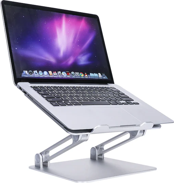 MÜHLEN D-GL0124  Ergonomik Taşınabilir Alüminyum Dizüstü Bilgisayar Ve Tablet  Standı - Image 1