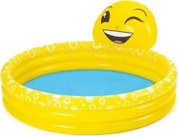 Bestway Emoji Temalı 3 Halkalı Şişme Havuz 53081 - Image 1