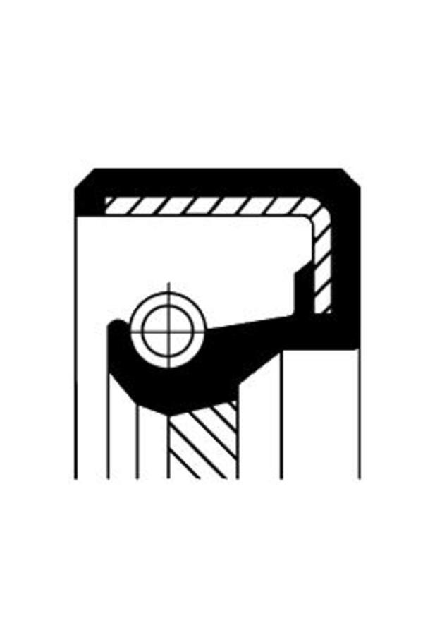 Corteco 15510087B Krank Arka Kece (Volvo: S40-S60-S80 2.0 2.4 2.5 98×110*8,5 6M5G6701Aa - Image 1