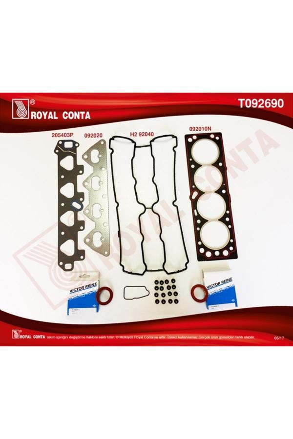 Royal Üst Takım Conta Keçeli-Subap Lastikli Astra F-Astra G-Corsa B-Vectra B 1.6I 16V-Zafıra 1.6 - Image 1