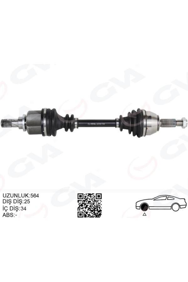 Gva Ön Aks Komple Sol Ford Fıesta Vı 1.0 Ecoboost 14> B-Max 14> 1.6Tı - Image 1