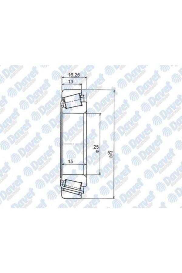 Snr Arka Teker Rulmanı Ic Kıt Renault R12 Em 2 Adet - Image 1