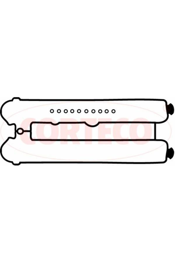 Corteco Ust Kapak Contası X20Xev X22Xe Z24Xe Z20Lel Vectra B Astra F Vectra A Astra H Astra G Omega B Front - Image 1