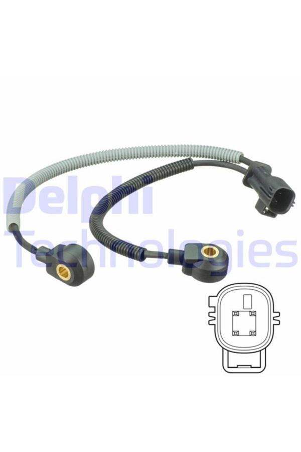 Delphi Vuruntu Sensörü Ford Focus-Kuga-Mondeo-S-Max-Volvo C30-C70-S40-S60-S80-V40-V50-V60-V70 1371593-6M5G1 - Image 1