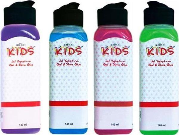Artdeco Kids Jel ve Slime Yapıştırıcı 4’lü 140 ml - Image 1