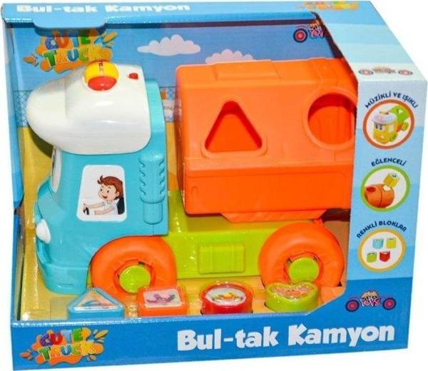 Aya Toys Şirin Bultak Kamyonu - Turuncu Kasa - Image 1