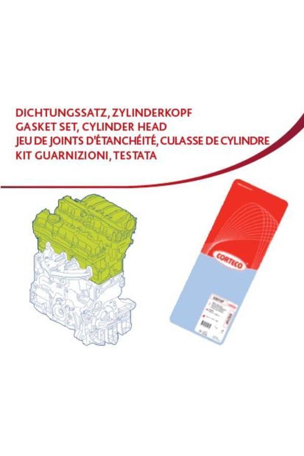 Corteco Conta Seti. Silindir Kafası Kıtgk Ch Vw Bjj Kıt Gasket Set. Cylinder Head - Image 1