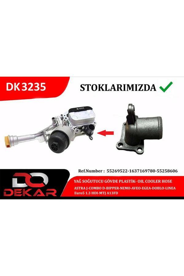 Dekar Yag Sogutucu Govde Plastık Astra J-Combo D-Bıpper-Nemo-Aveo-Egea-Doblo-Lınea Euro5 1.3 Hd 612138 - Image 1