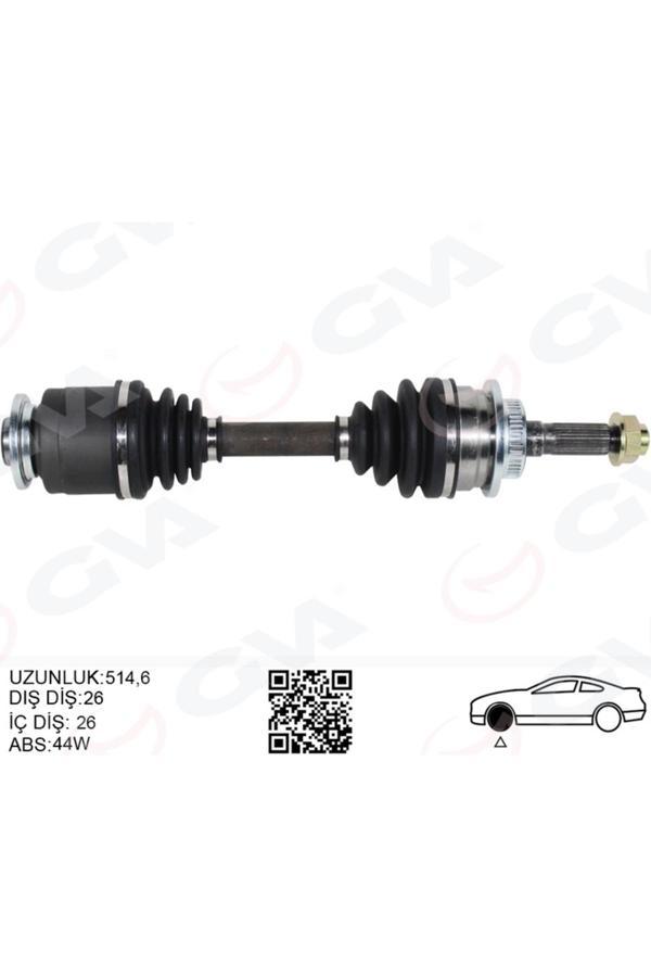 Gva On Aks Komple Sol Ford Ranger 2.5Td 02 07 Mazda Bt50 02 0 6 Abs Lı - Image 1