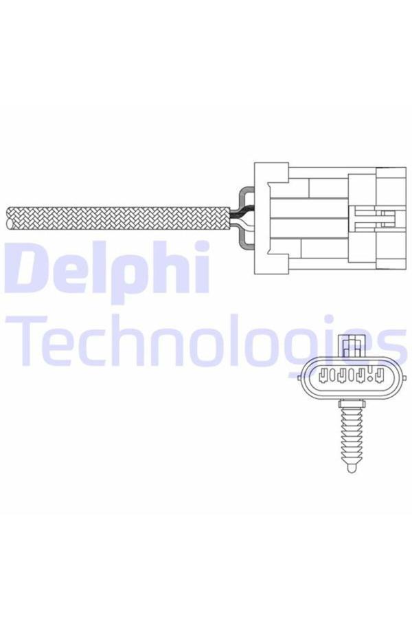 Delphi Oksijen Sensörü Chevrolet Rezzo 2.0 Spark 0.8 Ibıza Iı 1.6-1.8İ Matız Daewoo Nubıra 1.6 16V - Image 1