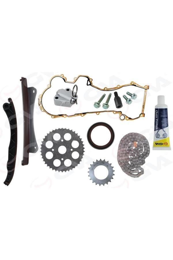 Gva Eksantrik Zincir Seti Full Contalı Keçe Vida Astra H-Corsa C-D-Combo-C-D-Astra J-Merıva-Albea- Doblo - Image 1
