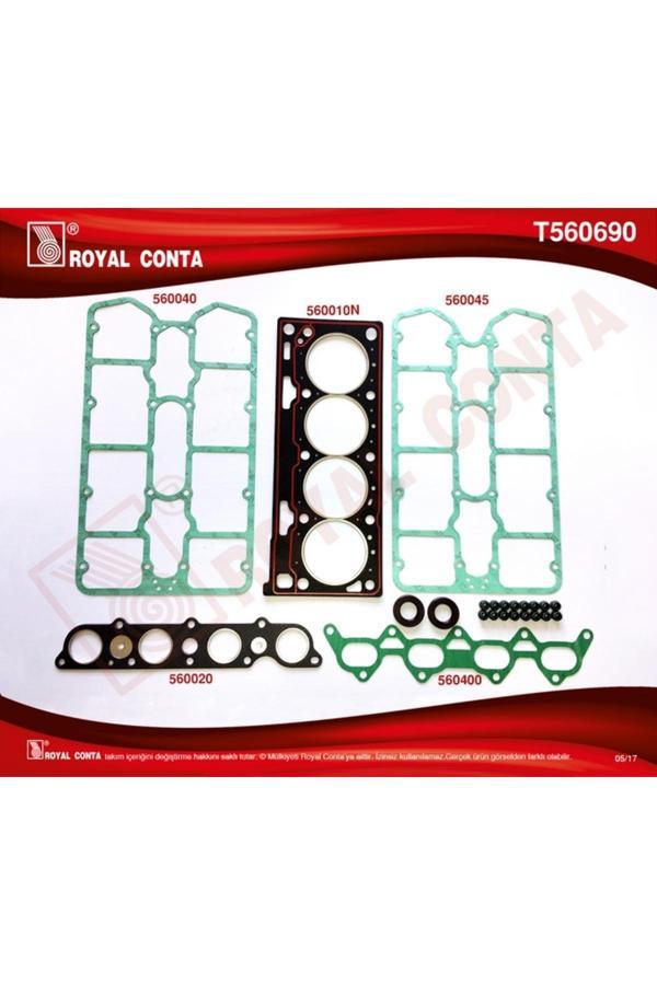 Royal Üst Takım Contası Skc Keçe Subap Las Renault Megane I 2.0 16V F7R 7701468814 - Image 1