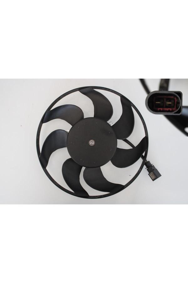 Ölmez Oto Yedek Parça Fan Motoru Sağ Golf V Golf Vı Jetta A3 Leon Caddy Leon (Kablolu) - Image 1