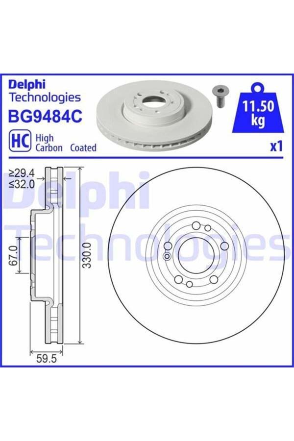 Mercedes Fren Dıskı On Gle-Class V167 18>21 A1674210601 - Image 1