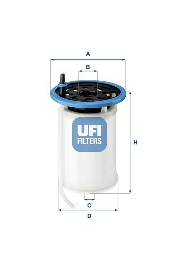 Ufi Yakıt Filtresi Fıat Egea 16> 1.6D Mtj Alfa Romeo Stelvıo 16> 2.2 Jtd - Image 1