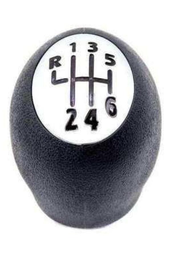 Dekar Vıtes Topuzu Sıyah 6 Ilerı Krom Fluence-Megane Iıı Renaultuyumlu  - Dk1158 - Image 1