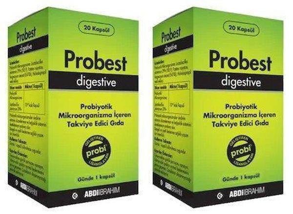 Probest Digestive Probiyotik 20 Kapsül | 2 Adet - Image 1