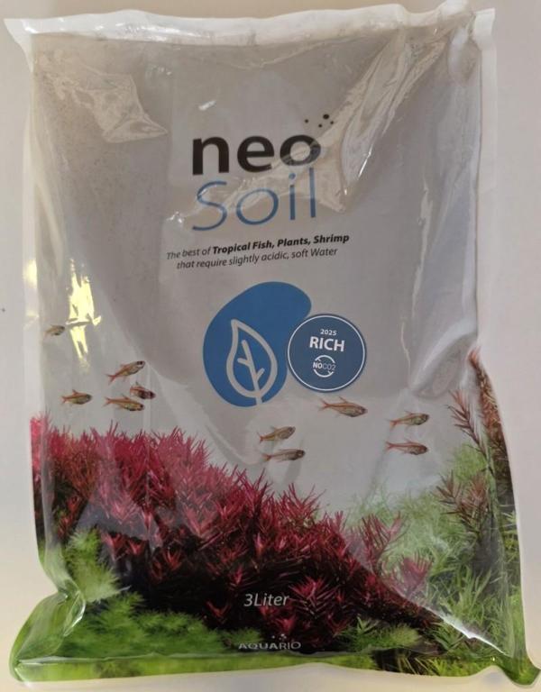 Aquario Neo No Co2 Rich Plants Soil Powder 8Lt - Image 1
