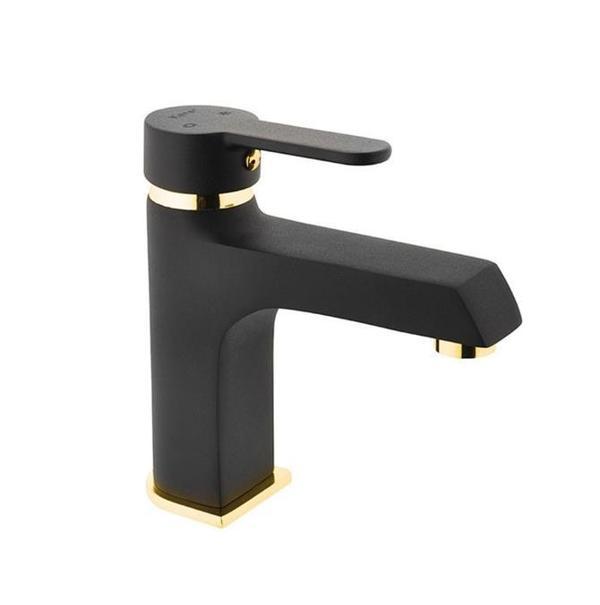 Kare Kst-30009 Stil Mix Lavabo Bataryası Mat Siyah - Image 1