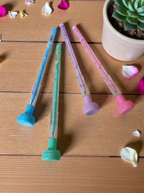 hureggo concept emoji baskılı yumurtlayan kurşun kalem seti 4'lü - Image 1