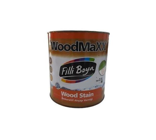 Filli Boya WoodMaxx Ahşap Verniği Koyu Meşe 2.5 Lt - Image 1