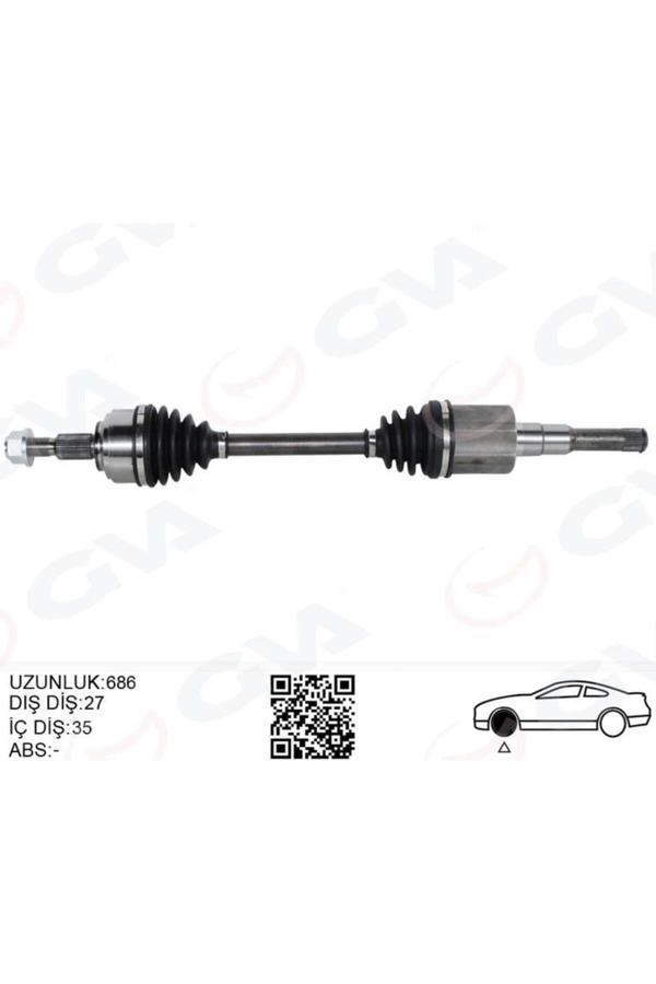 Gva Ön Aks Komple Sol Ford Yenı Focus Iv 17 Sanz. Otomatıgı 8 Vıtes 1.5L Duratorq-Tdcı - Image 1