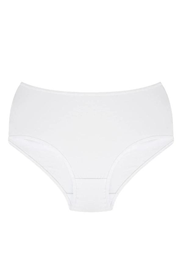 Kadın Büyük Beden Külot Beyaz 40264 - Image 1