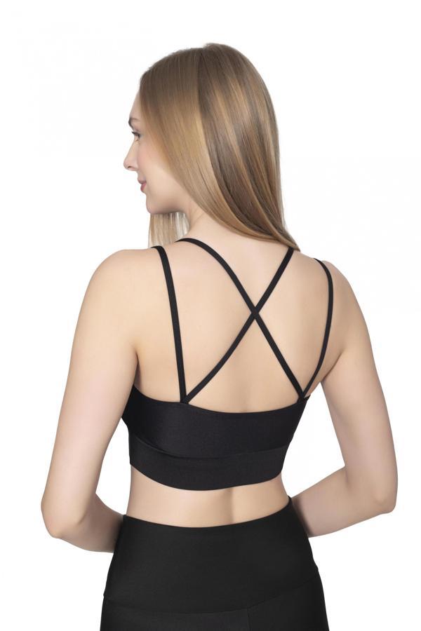 1051 PİNKHAN ÇİFT ASKILI ARKA ÇAPRAZ BÜSTİYER KADI - Image 1