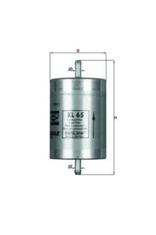 Mahle Yakıt Fıltresı Mercedes M104 M111 M119 W124 W202 C208 A208 W210 S210 W140 R129 - Image 1