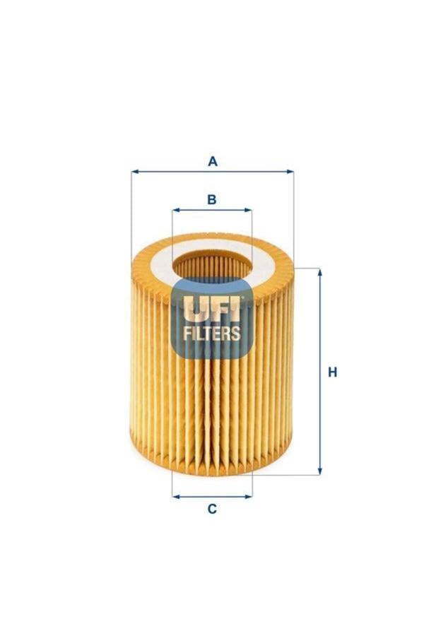 Ufi Yağ Filtresi Astra H-Vectra C-Sıgnum-Zafıra B 1.9 Cdtı-Croma-Grande Punto 1.9 Mtj - Image 1