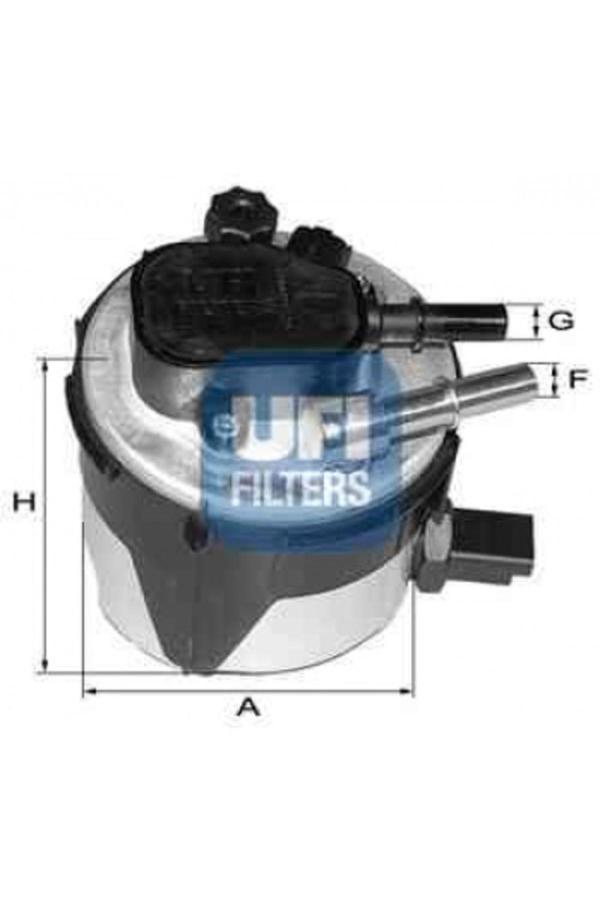 Ufi Yakıt Filtresi Fıesta Iv 08 Focus C-Max 03-07 Mazda 2- Mazda 3 1.6Tdcı Volvo S40 1.6D 05 Oe - Image 1
