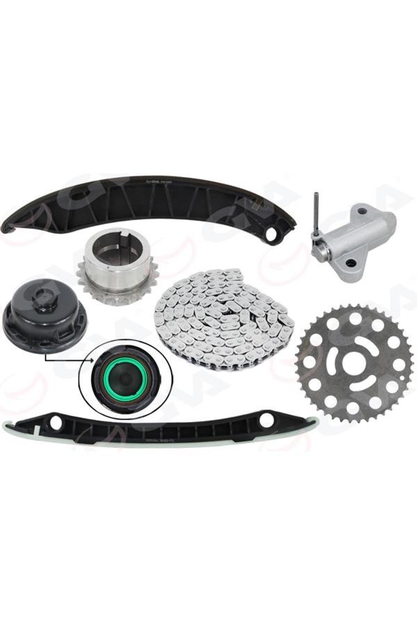 Gva Eksantrik Zincir Seti Trafıc Iıı 19> Opel Vivaro B 19> 2.0Dci M9R 7 Parça - Image 1