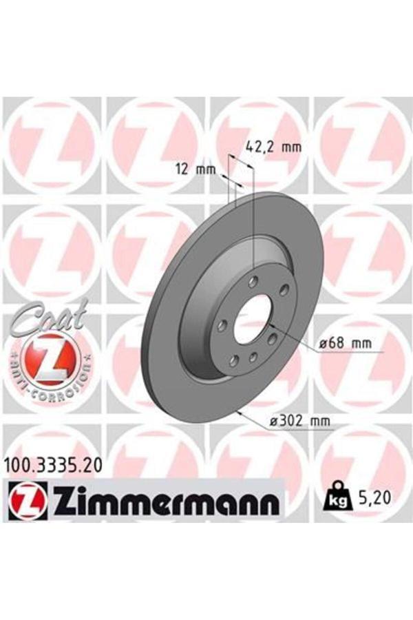 Zimmermann Arka Fren Aynası A6 Allroad 4Fh 2.7 Tdı Quattro/3.0 Tdı Quattro 06- 986479458-Df4776 - Image 1