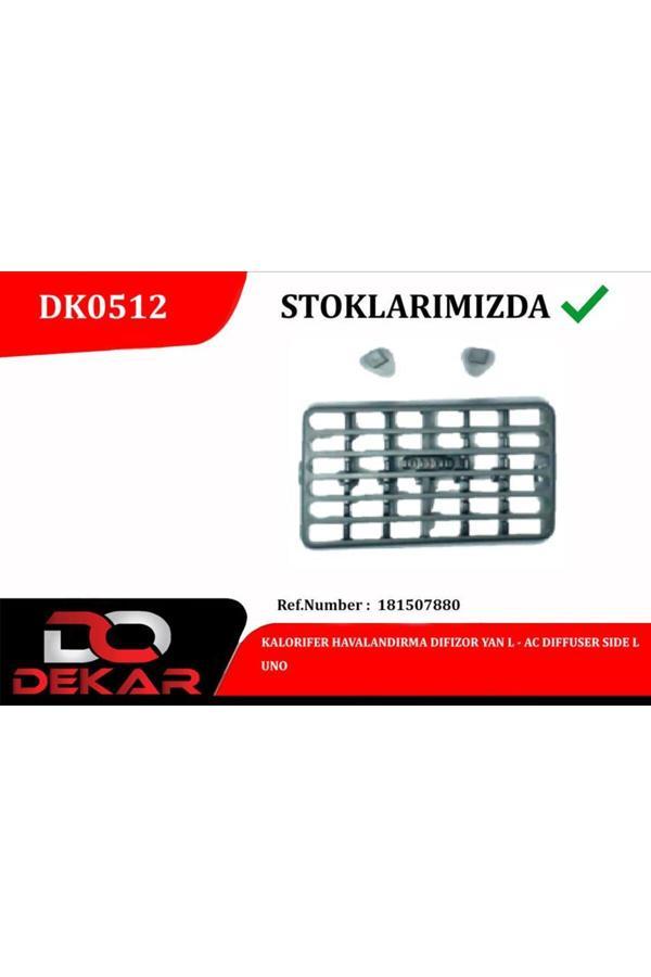 Dekar Kalorıfer Havalandırma Dıfızor Yan L Uno - Image 1