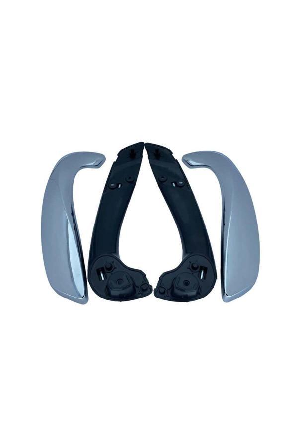 Universal Kapı İç Kolçak Komple Takım R-L Krom Fluence-Megane 3 Kaya Kr590 809540011R-809600017R - Image 1