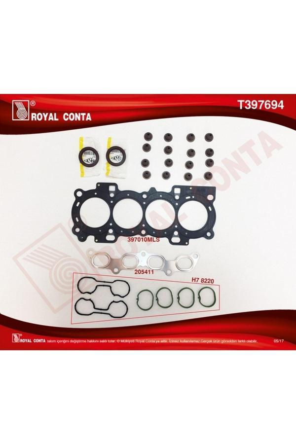 Royal Üst Takım Conta Uyumlu  Skt Keçeli S Lastikli Subap Kap.Contasız Focus-Fıesta 1.6 16V Ztech Se Motor - Image 1